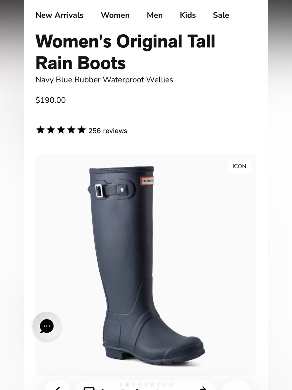 Hunter boots - Picture 2 of 5